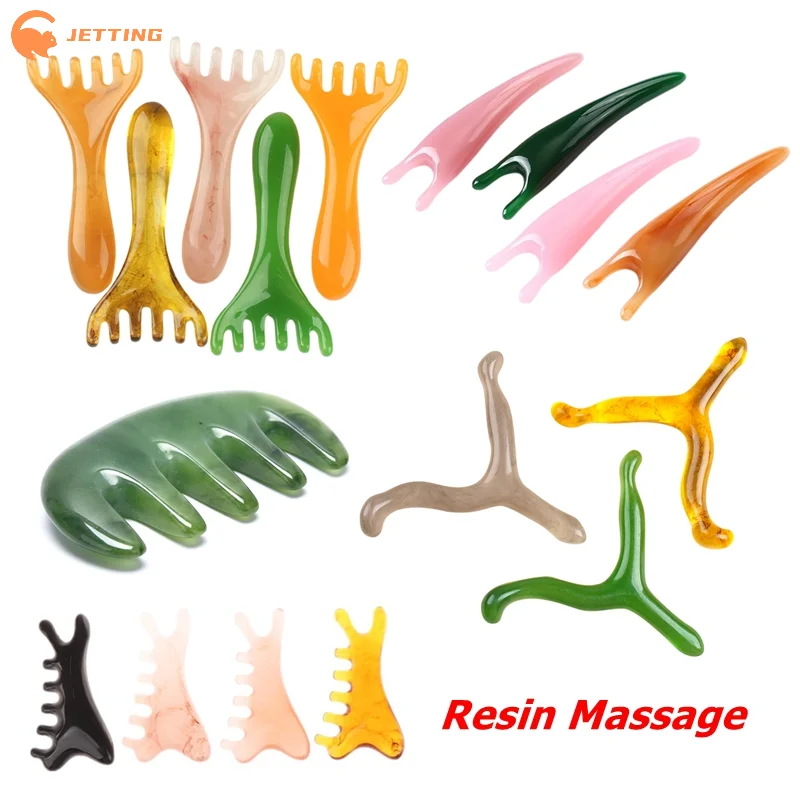 

Multifunctional Resin Face Lifting Scraping Massage Nose Lifting Massage Y-shape Guasha Massage Reduce Puffiness Meridians Tool