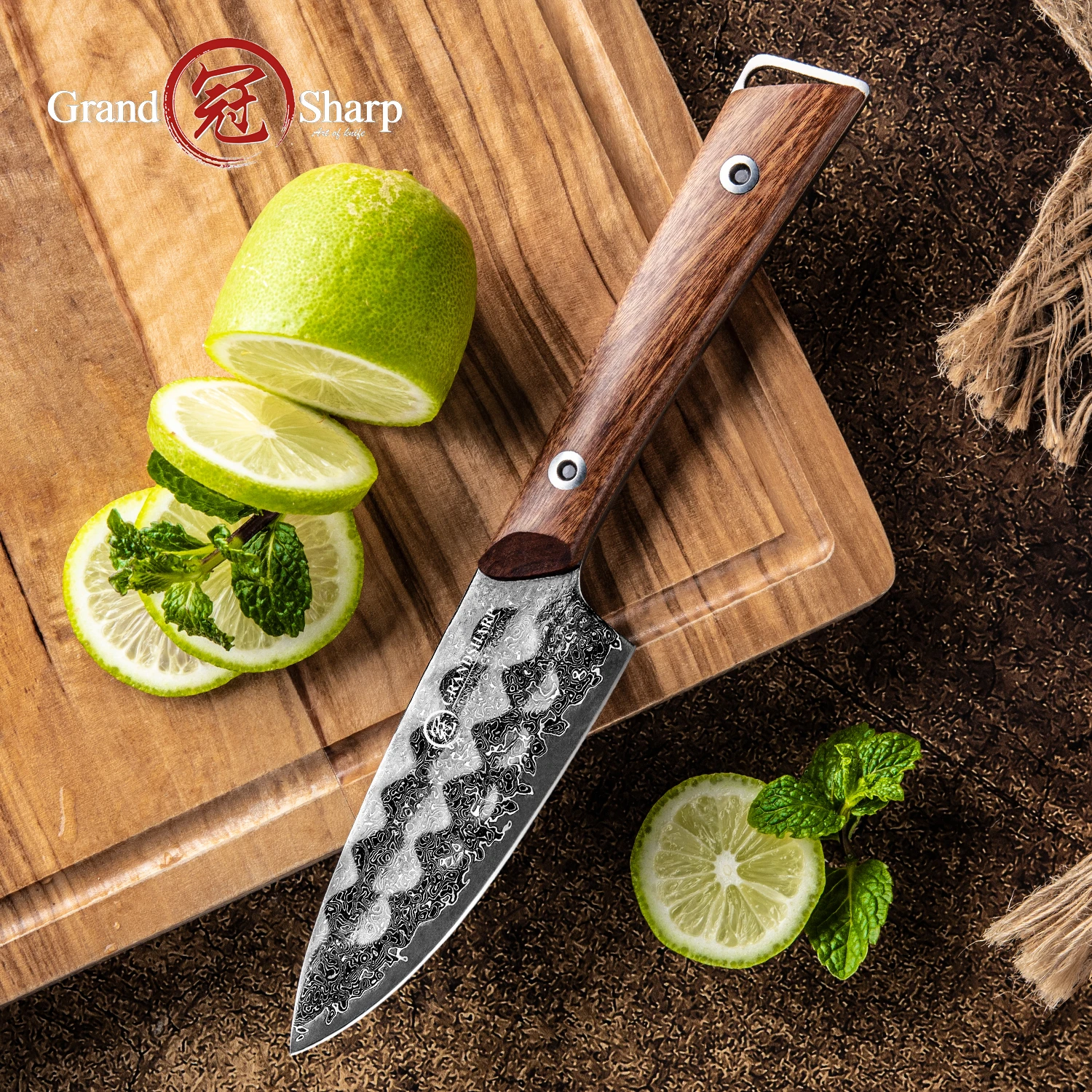 coltello-da-sbucciatura-grandsharp-4''-con-nucleo-in-acciaio-giapponese-10cr15mov-67-strati-di-acciaio-damascato-manico-in-legno-di-rosa-africana-pelapatate-per-frutta-e-verdura-confezione-regalo