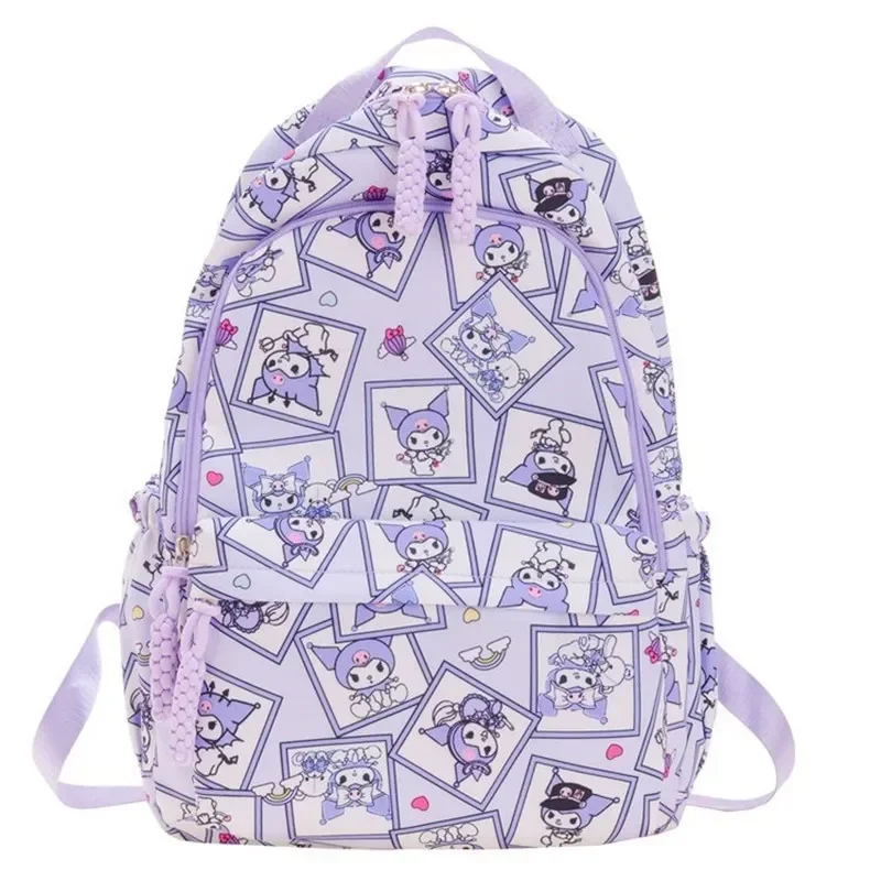 

Sanrio hello kitty Y2K Schoolbag Female Junior girl boy High School Student Backpack Large Capacity Shoulder Bag kuromi handbag