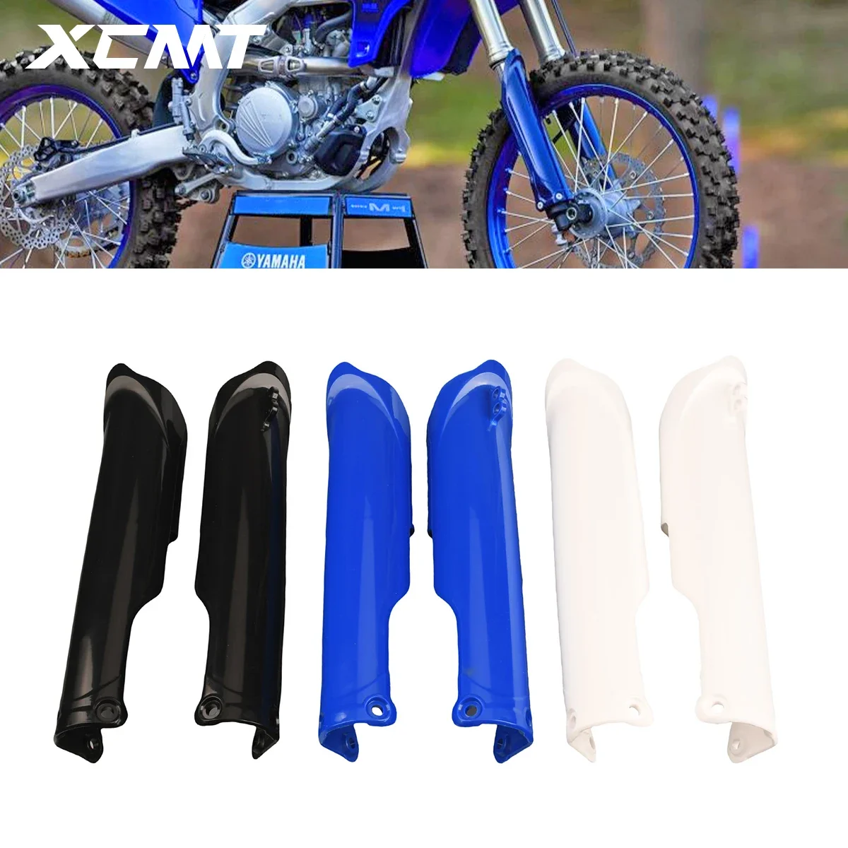 Motorrad Gabel Schutz Abdeckung Stoßdämpfer Schutz Für Yamaha 2023-2025 YZ250F YZ250FX YZ450F YZ450FX WR250F WR450F teil