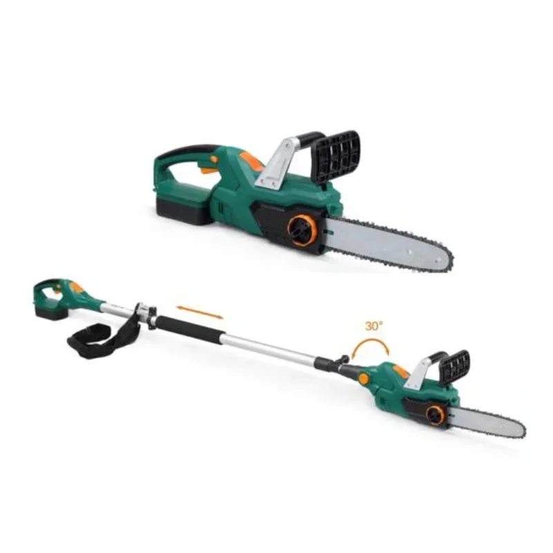 

#Professional Pole Power Saw Chainsaw Safety Cutter 18V Electric Cordless Handheld Chainsaw