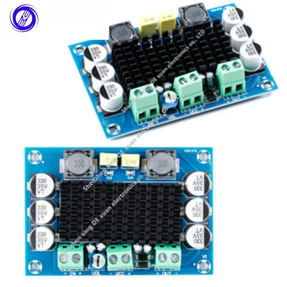 TPA3116 TPA3116D2 Digital Power Audio Amplifier Board Module 100W Mono Channel DC 12V-26V Large Capacity