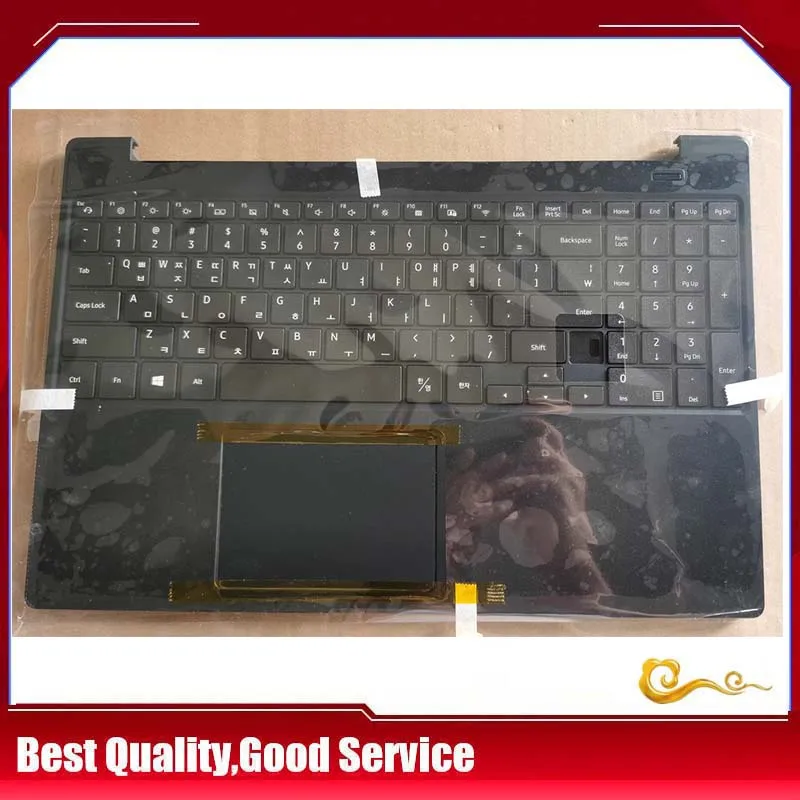 

YUEBEISHENT New/org for Samsung NT750BBC NT751BBC 750BBC palmrest Korean KR keyboard upper cover Touchpad