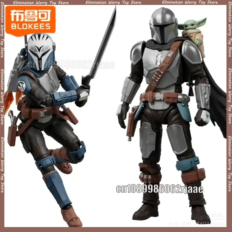 blokees-original-star-wars-champion-class-action-figure-din-djarin-grogu-bo-katan-kryze-kit-modello-da-assemblare-robot-giocattolo