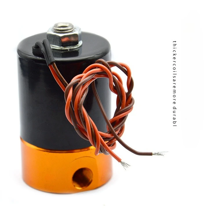 1Pcs Lab Silent Oil-free Air Compressor Air Pump, One To Two Exhaust Battery Solenoid Valve Accessories s