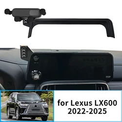 Car Mobile Phone Holder for Lexus LX600 2022~2025 GPS Bracket Navigation Stand Auto Accessories