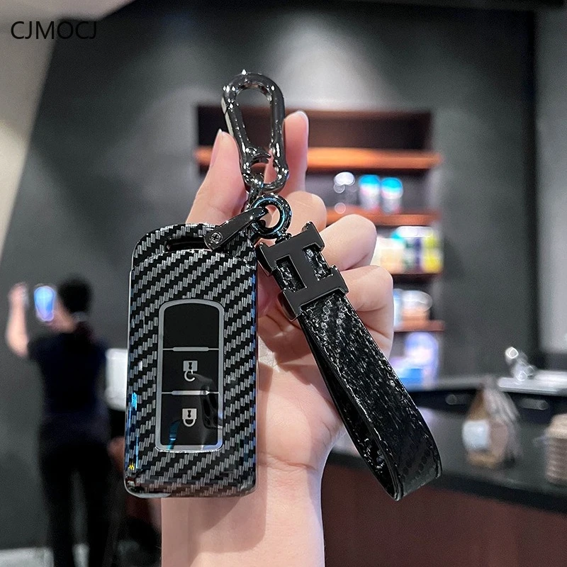 

ABS Key Cover Case for Mitsubishi Outlander/Eclipse Cross/L200/ASX/Pajero Sport - Protective Key Fob Shell Keybag Keychain