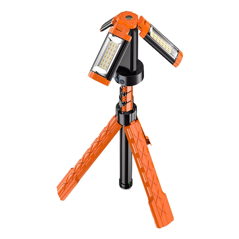 Retractable bracket, camping light, super bright outdoor lighting, charging, long battery life