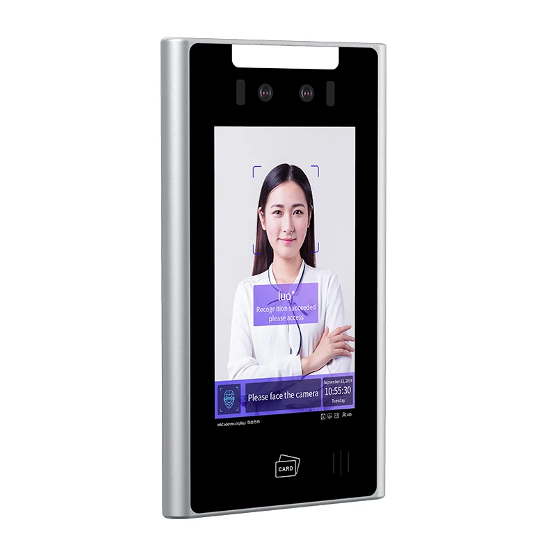 

Face Recognition Terminal With HD Camera 7-inch Entrance Access Control System For Turnstile