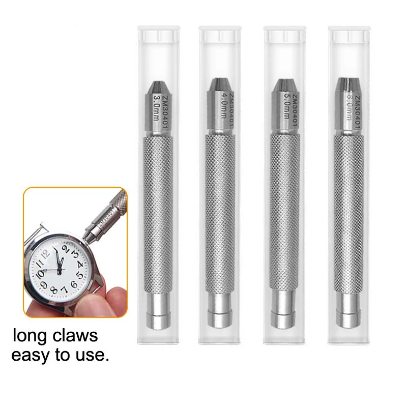 Watch Repair Tools Silver Watch Crown Winder Tool Manual Mechanical Easy Winding Watch Crowns 3mm 4mm 6mm 7mm 8mm 9mm