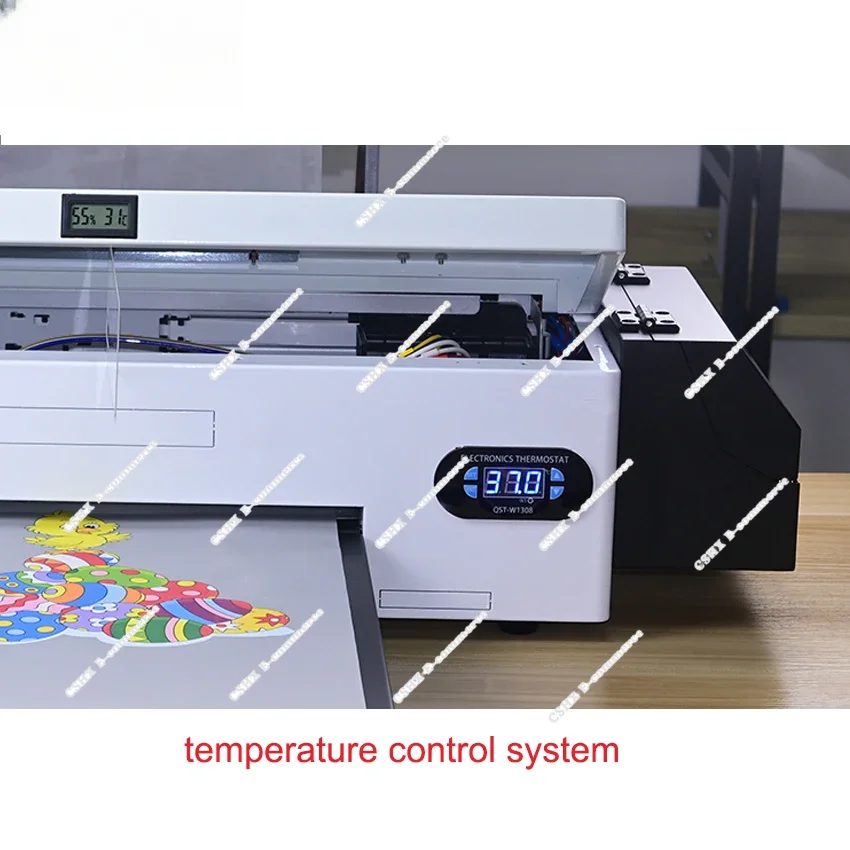 L1800/DX5/R1390 small pet film t shirt textile printing machine a3 DTF flatbed printer and dtf dryer for dtf