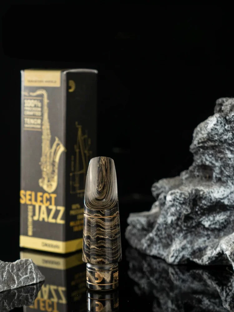 D\'Addario RICO SELECT JAZZ MARBLE Eb Alto Bb Soprano Tenor SAX RESERVE Ebonite Hard rubber mouthpiece DAddario D5M D6M D7M D8M