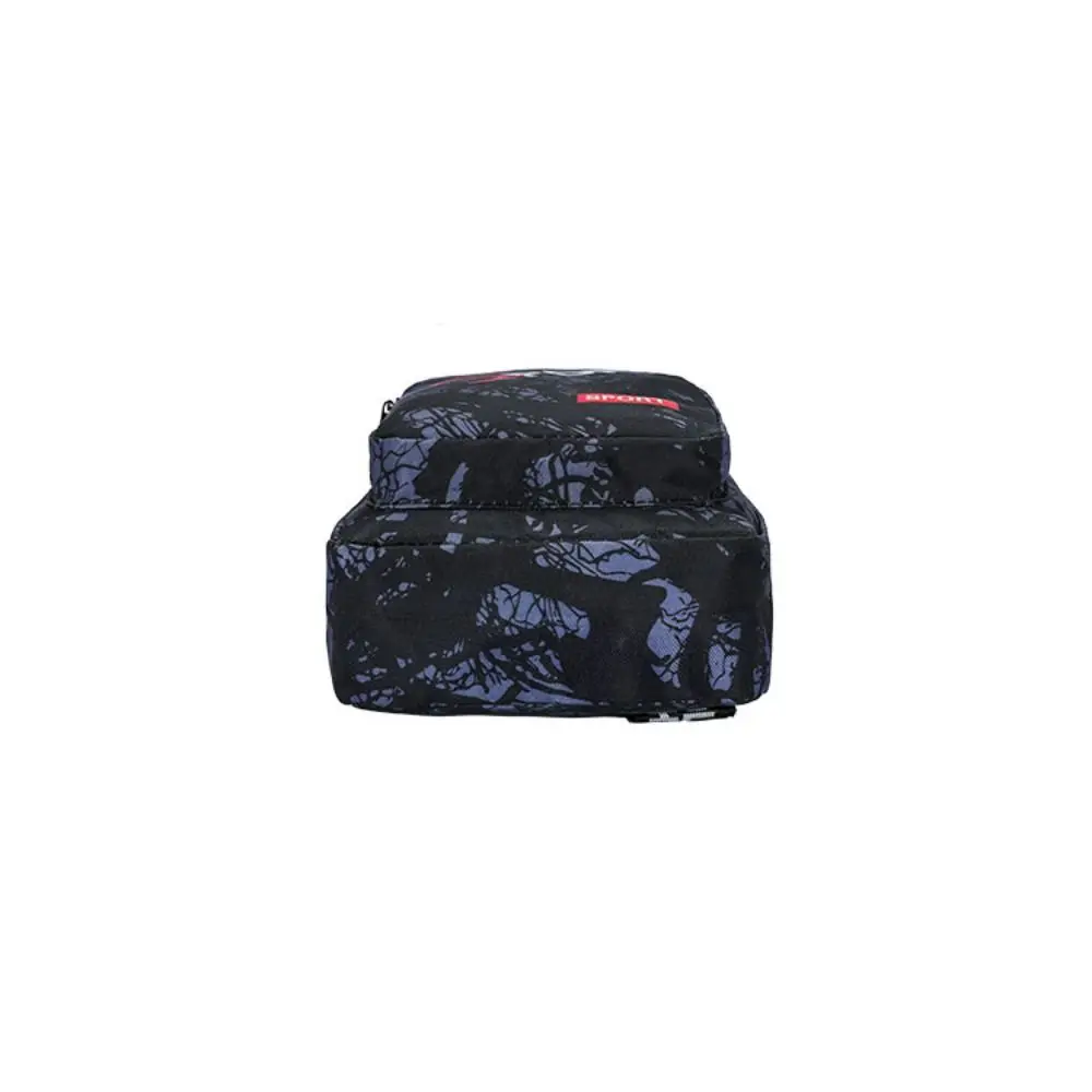 Portabilidade multifuncional saco de peito alça de ombro ajustável multi-bolso mochila masculina oxford pano grande capacidade