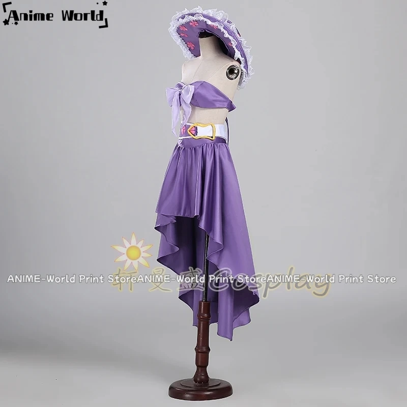 《Custom Size》Anime Cosplay Robin Costume Kids Adult Purple Dress Halloween Christmas Fancy Dress