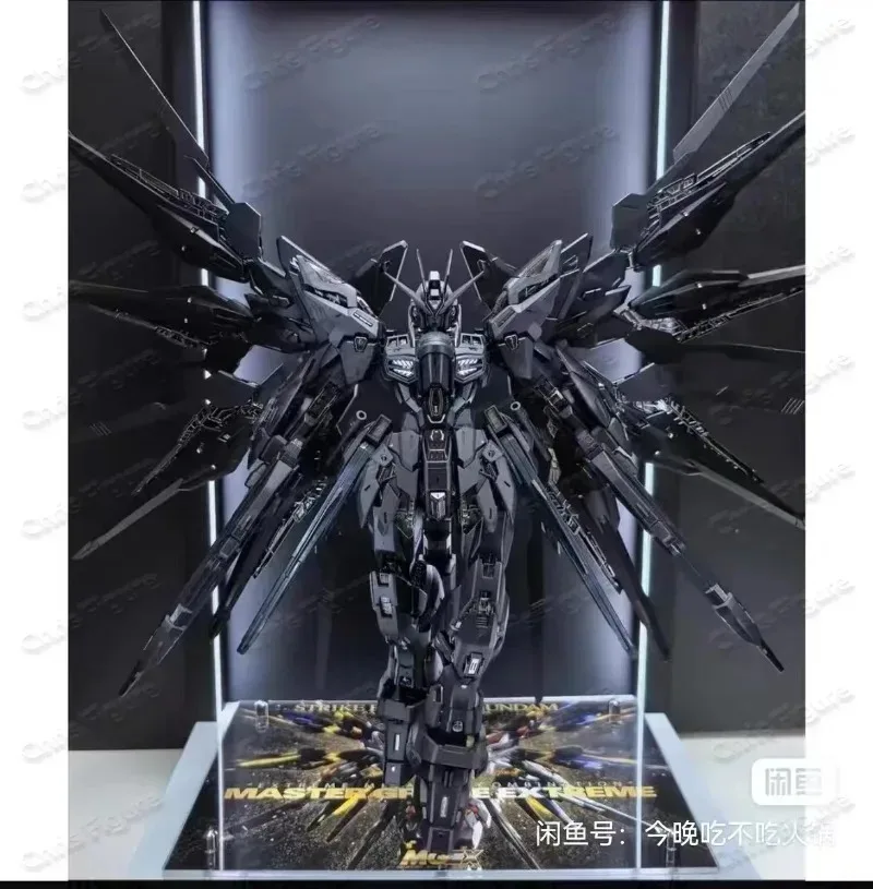 

In Stock New Changlong 7701 Mgex 1/100 Zgmf-X20a Strike Freedom Black Assembly Model Kit Plastic Skeleton Kit Action Figure Gift