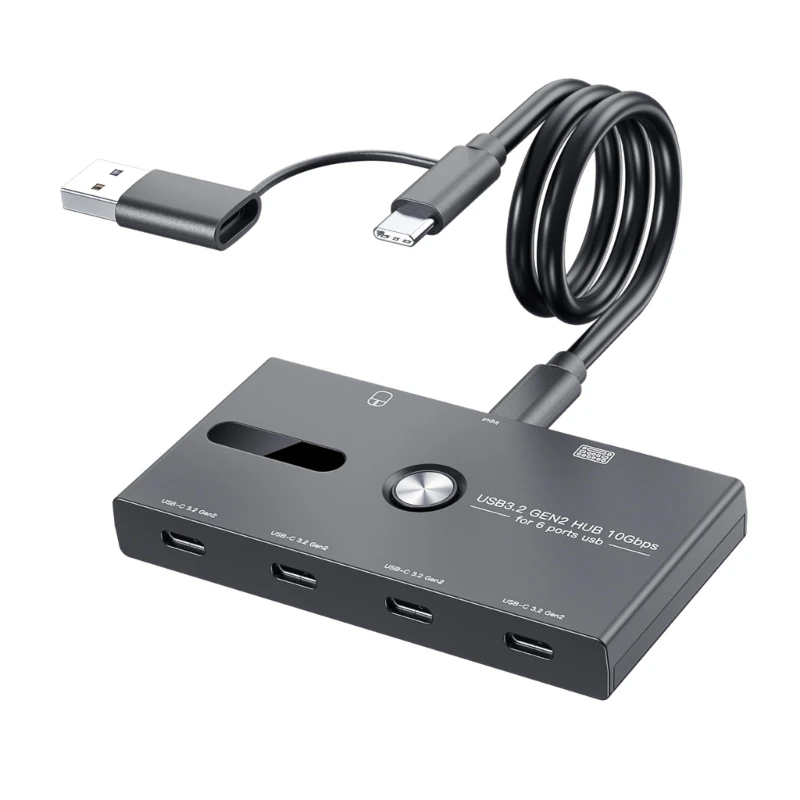 

6Port Type C USB -адаптер.