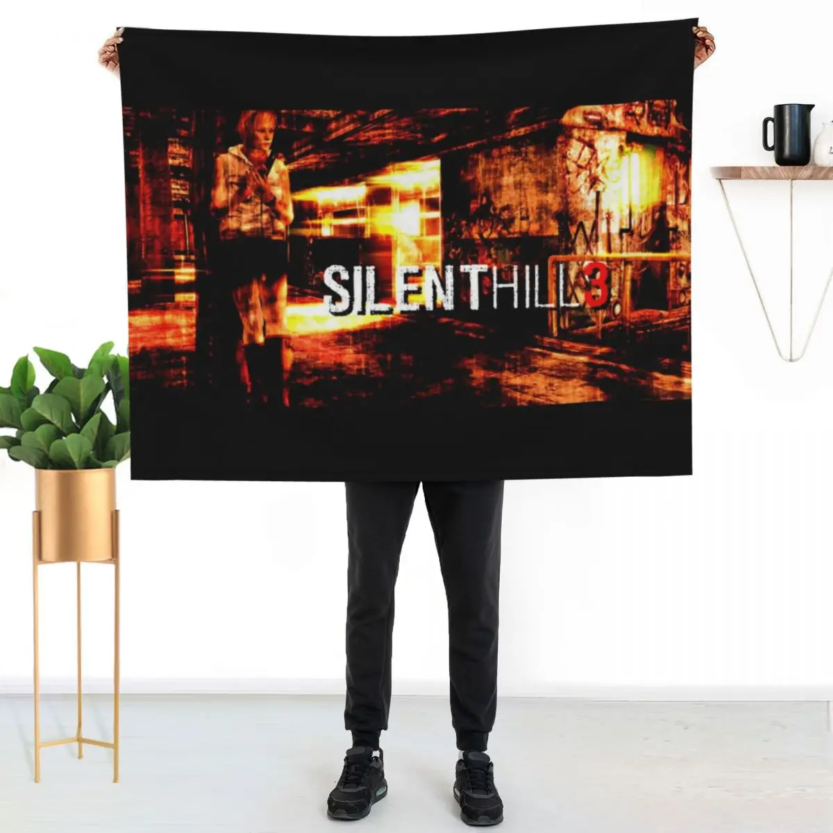 

Silent Hill 3 Throw Blanket Soft Breathable Blanket for Night Sleeping