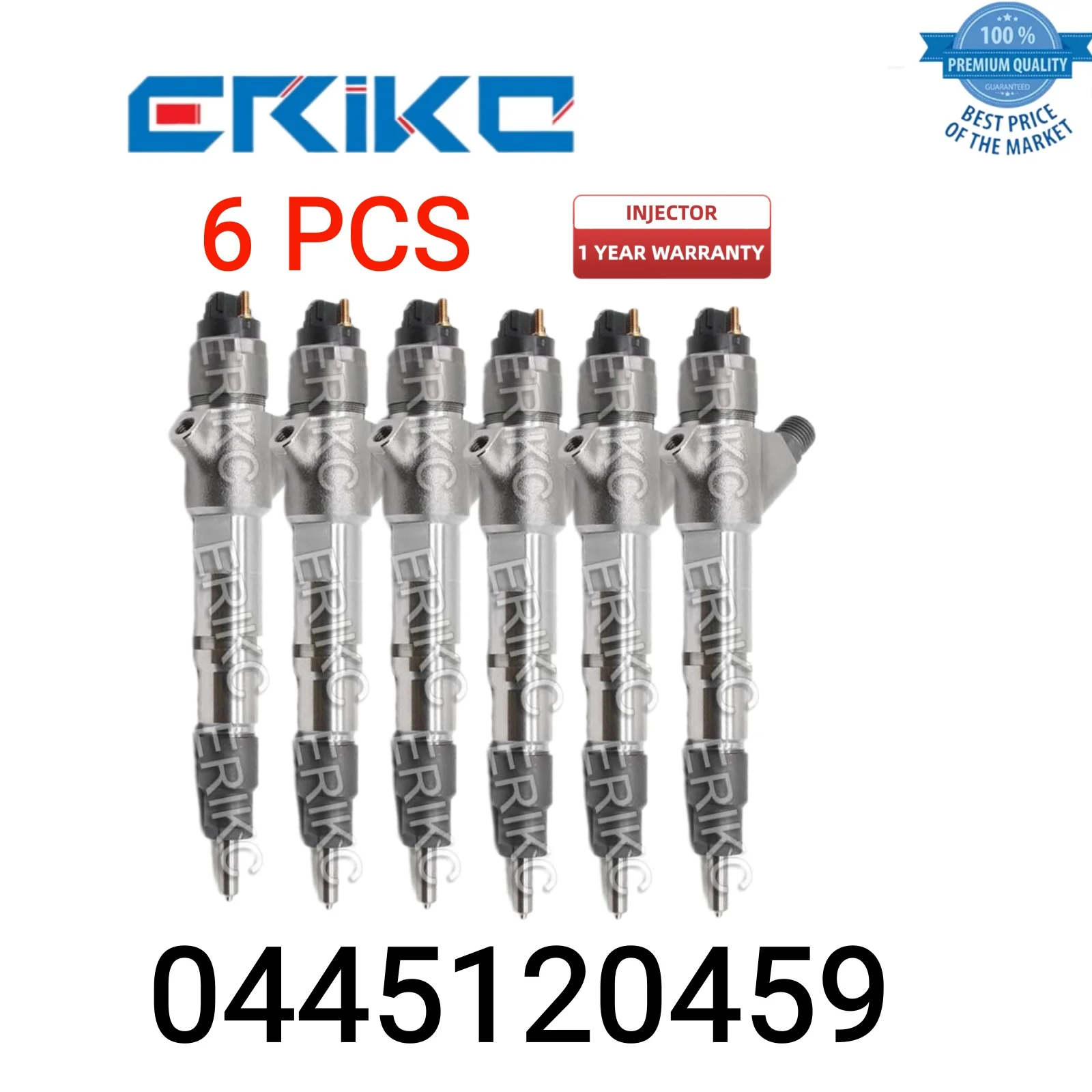 

6 PCS 0445120459 Auto Engine Injector 0 445 120 459 Common Rail Diesel Injectors 0445 120 459 Truck Injectors