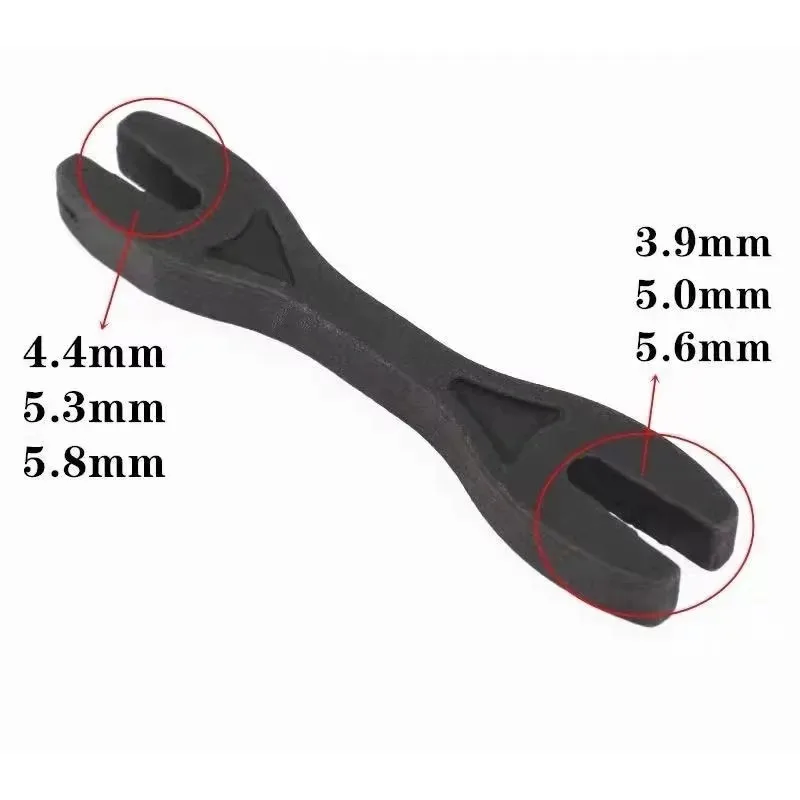 1/2pcs For Multi Functional Six in One Motorcycle Electric Bike Spoke Tool Steel Wire Adjustment Tool Steel Ring Wrench Tool
