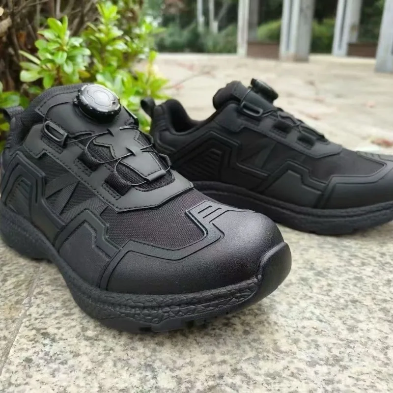 

New Arrival Men Hiking Gym Shoes Quick Lacing Mountain Hiking Mans Shoe Hard-Wearing Outdoor Sport Sneakers