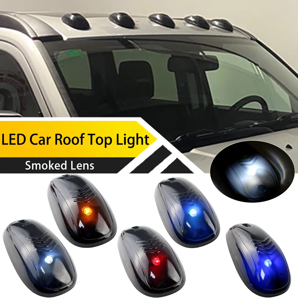 

5PCS LED Car Roof Top Lights Cab Roof Clearance Marker Lamp For Dodge Ram 1500/2500/3500/4500/5500 2003-2016 For SUV/Jeep/Pickup
