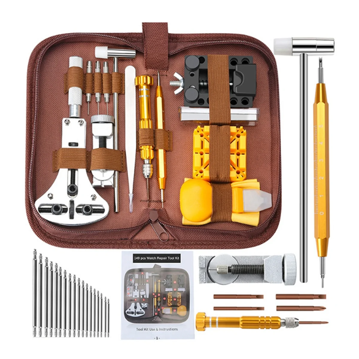

CXZD-Watch Repair Kit Watch Repair Kit Strap Remover Bottom Opener