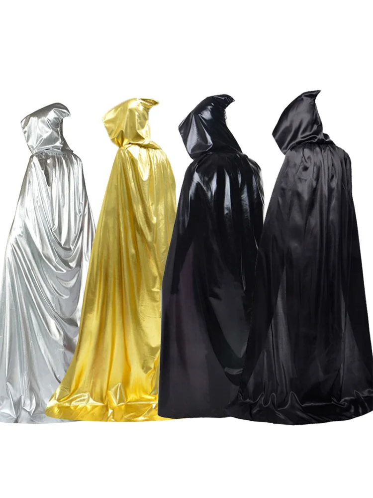 Disfraz de Halloween para niños y adultos, capa de Doctor Bla de bruja, ropa ex Dead God, traje Par para Festival temático