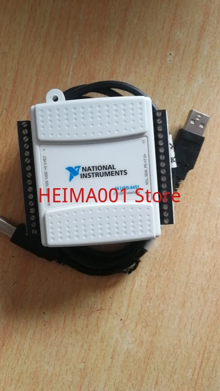 US NI Original USB-8451 779553-01 with Terminals and USB Cable