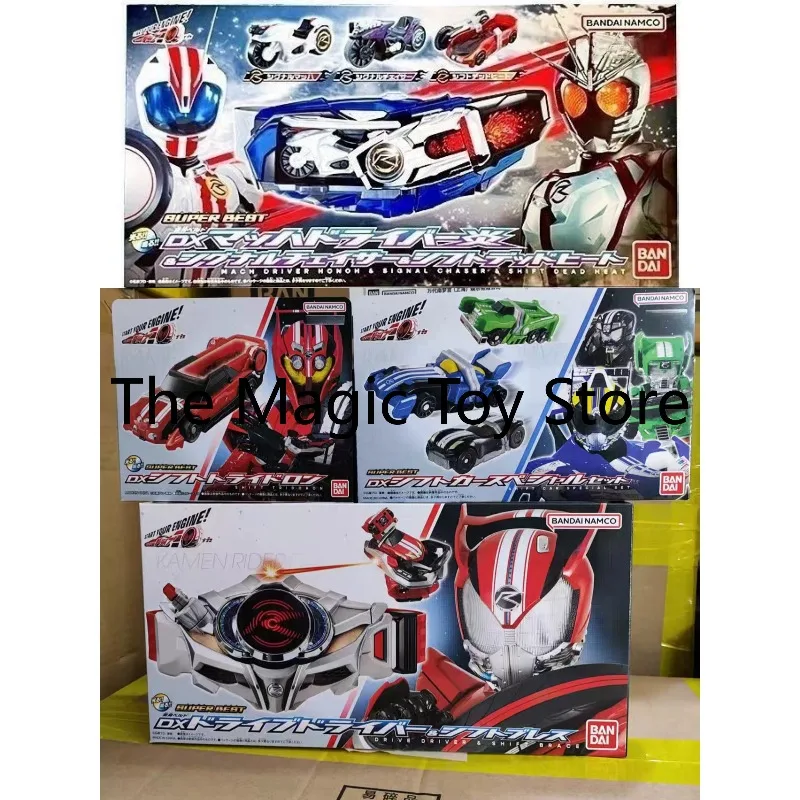 

In stockBandaiDXShiftCarTransformation BeltKamen Rider Drive Tridoron Formula Mach Super Deadfire Collector's Grade Model Figure