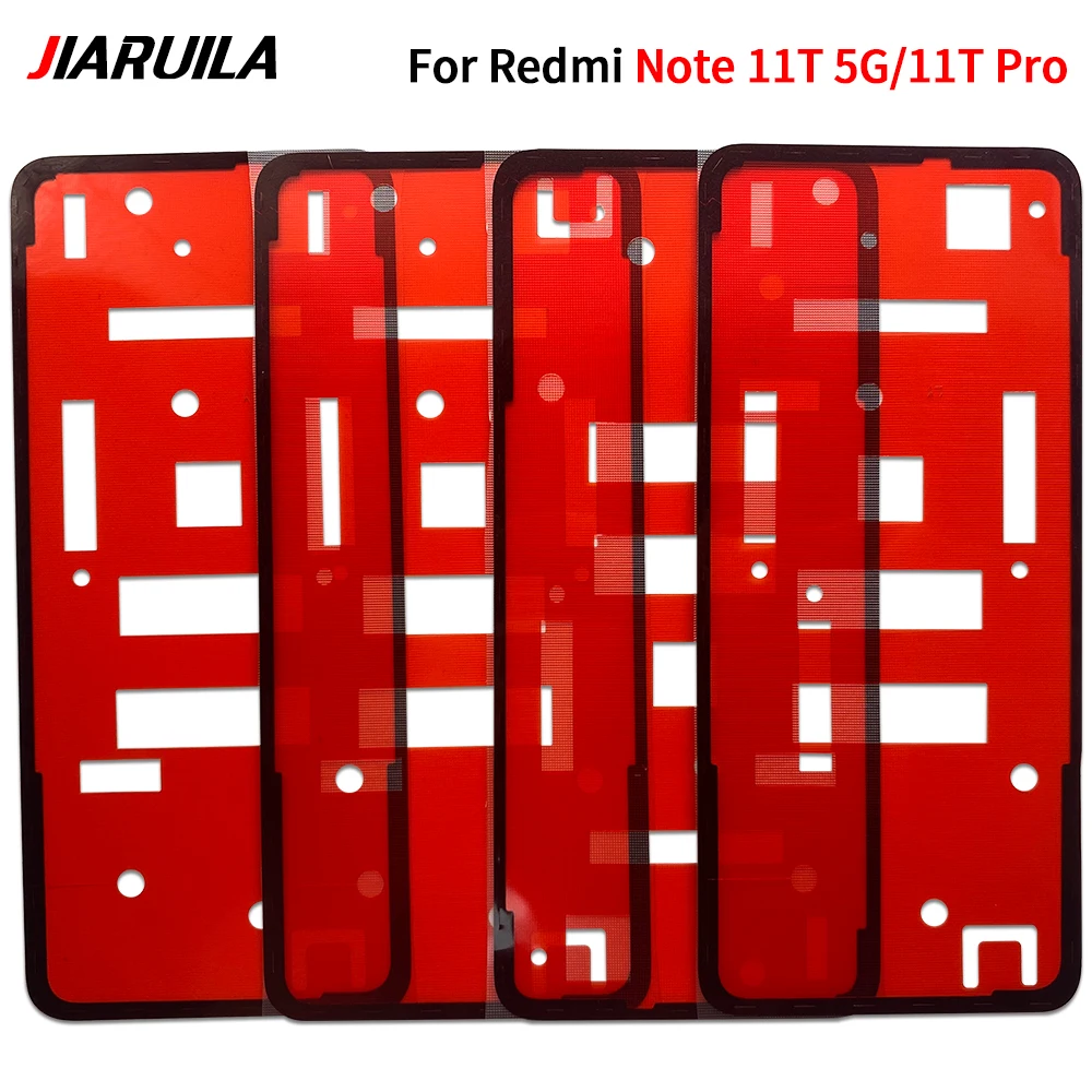 Rear Door Housing Back Cover Adhesive Sticker Tape Waterproof For Xiaomi Redmi Note 10 4G 10S 11 Se 11T 5G Pro 12 13 Pro Plus 5G