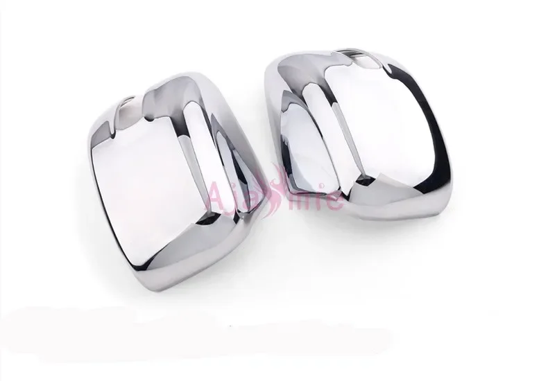 

2016-2018 Silver Color Door Mirror Cover Overlay Frame Panel Plate ABS Chrome Car Styling For Jeep Renegade Accessories