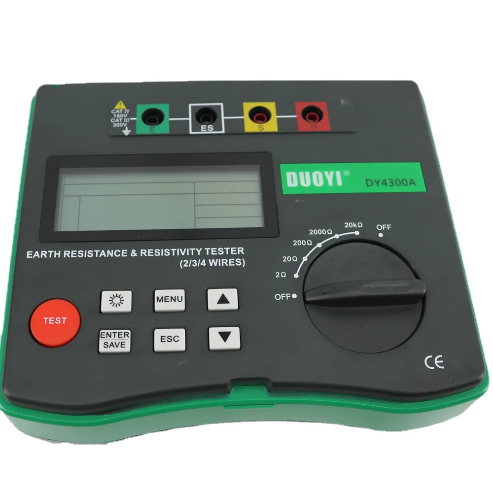 

Multimeter Tester Electrical Instrument Earth Ground Resistance Soil Resistivity Tester