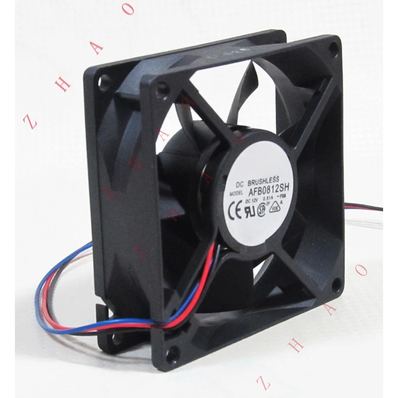 

Z 5pcs for NEW Delta AFB0812SH 80x80x25mm 8025 12V 0.51A 46CFM DC Brushles Cooling Fan