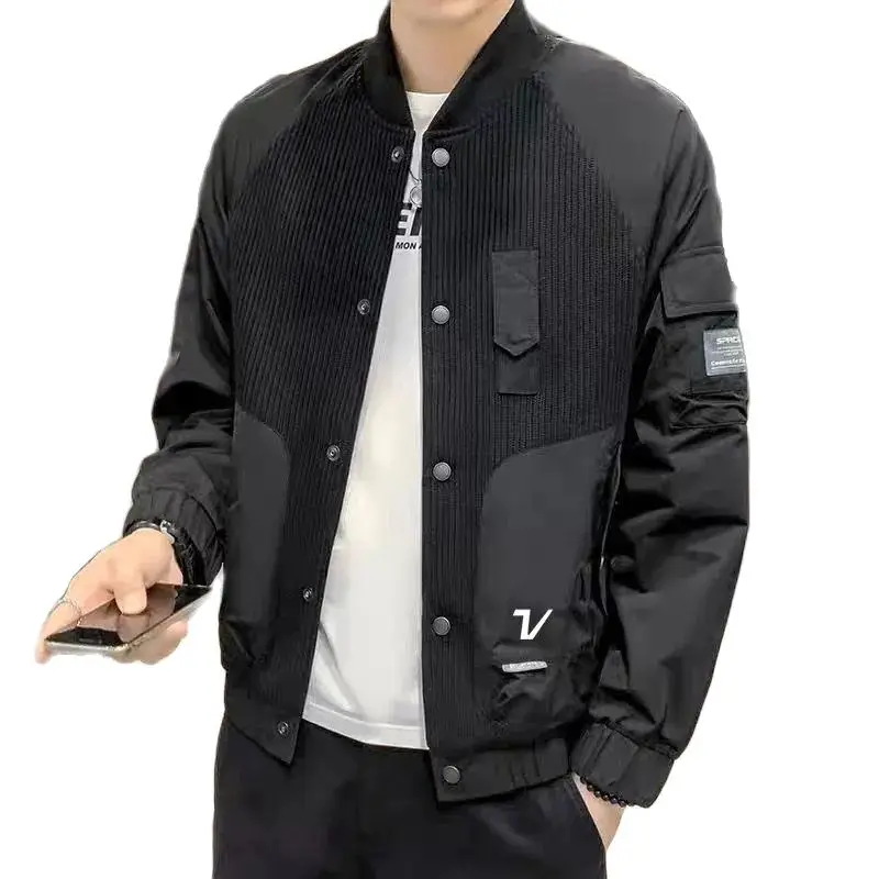 

High Quality Golf Jacket Men's Golf Wear 2024 Autumn New Casual Coat Men Golf Clothes Luxury Windbreaker Baseball Clothing 골프용품