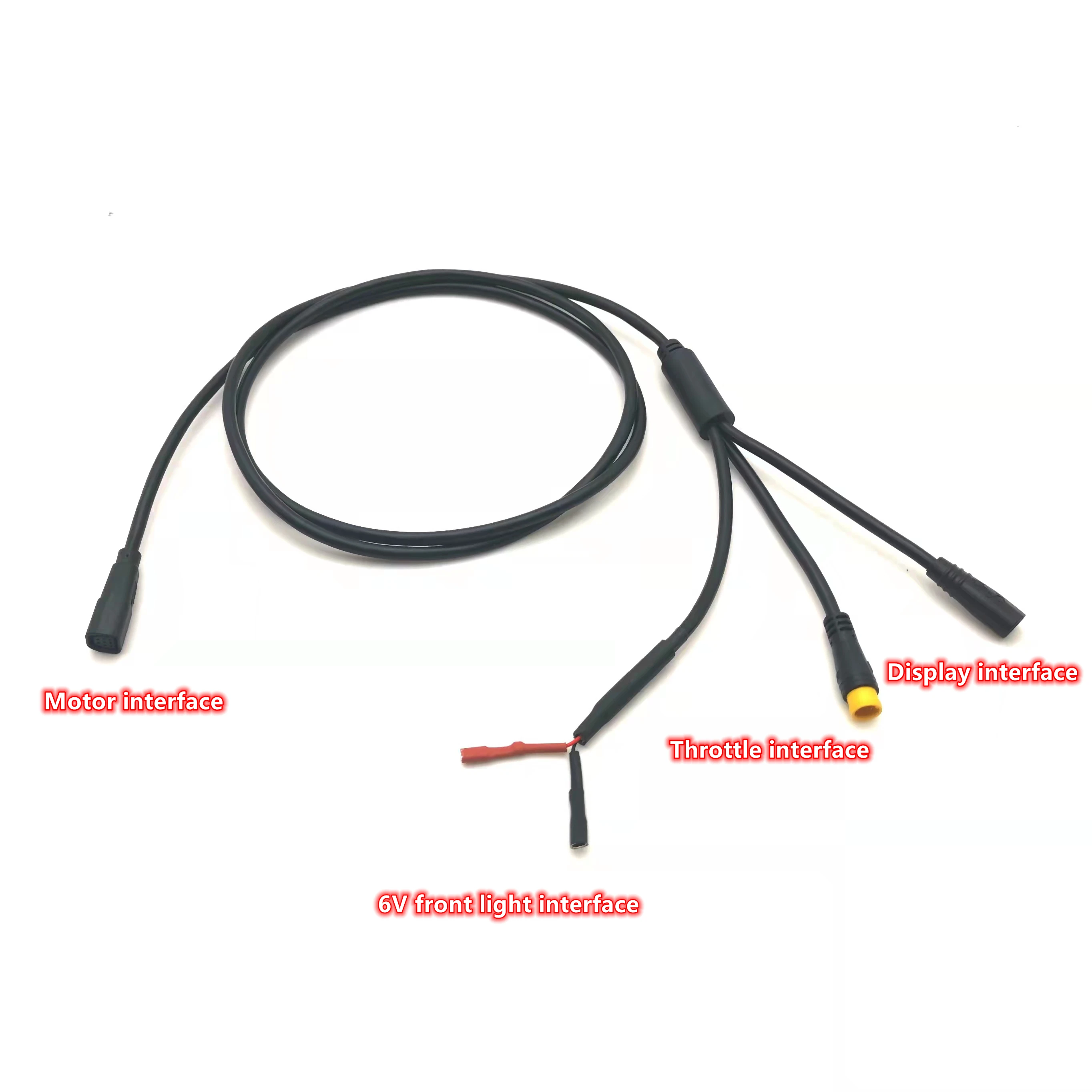 BAFANG Central Motor Main Line Display Cable, EB-BUS 1T3 M500/M600 Throttle Cable 6V Front Light