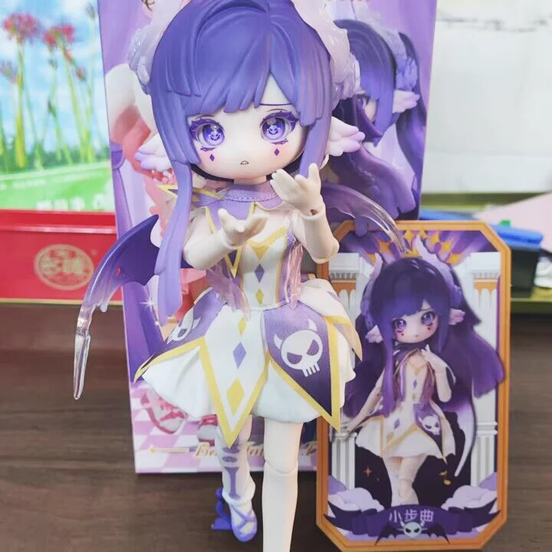 Lulu Blind Box Symfonisch Gedicht Serie Beweegbare Kawaii Model Bjd Pop Anime Action Figura Periferie Desktop Decoratie Verjaardag Gif