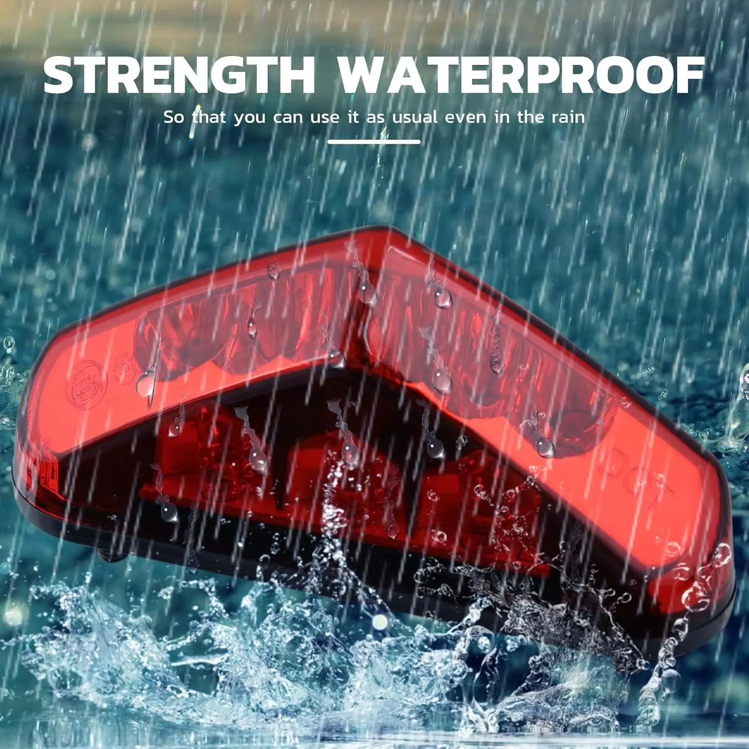 دراجة نارية مصباح ليد خلفي ترخيص 12 فولت مصباح مكبح خلفي ل حفرة الترابية دراجة ATV المروحية سكوتر كروزر رقم لوحة الضوء الخلفي #3