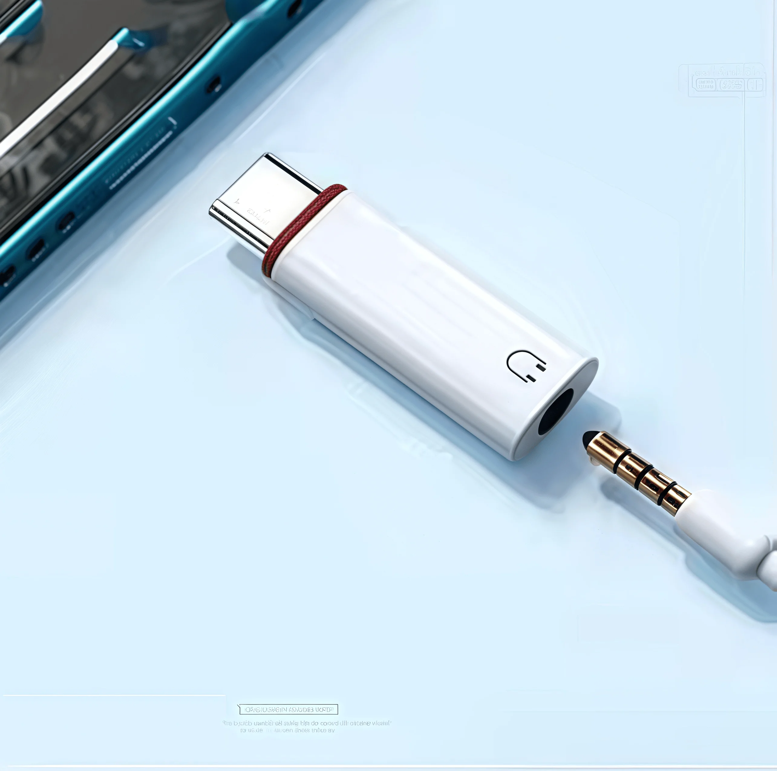 

USB C to 3.5mm Headphone Jack Adapter for iPhone 15, Samsung Galaxy S23/S22/S21/S20, Type C Audio Aux Cable Adapter