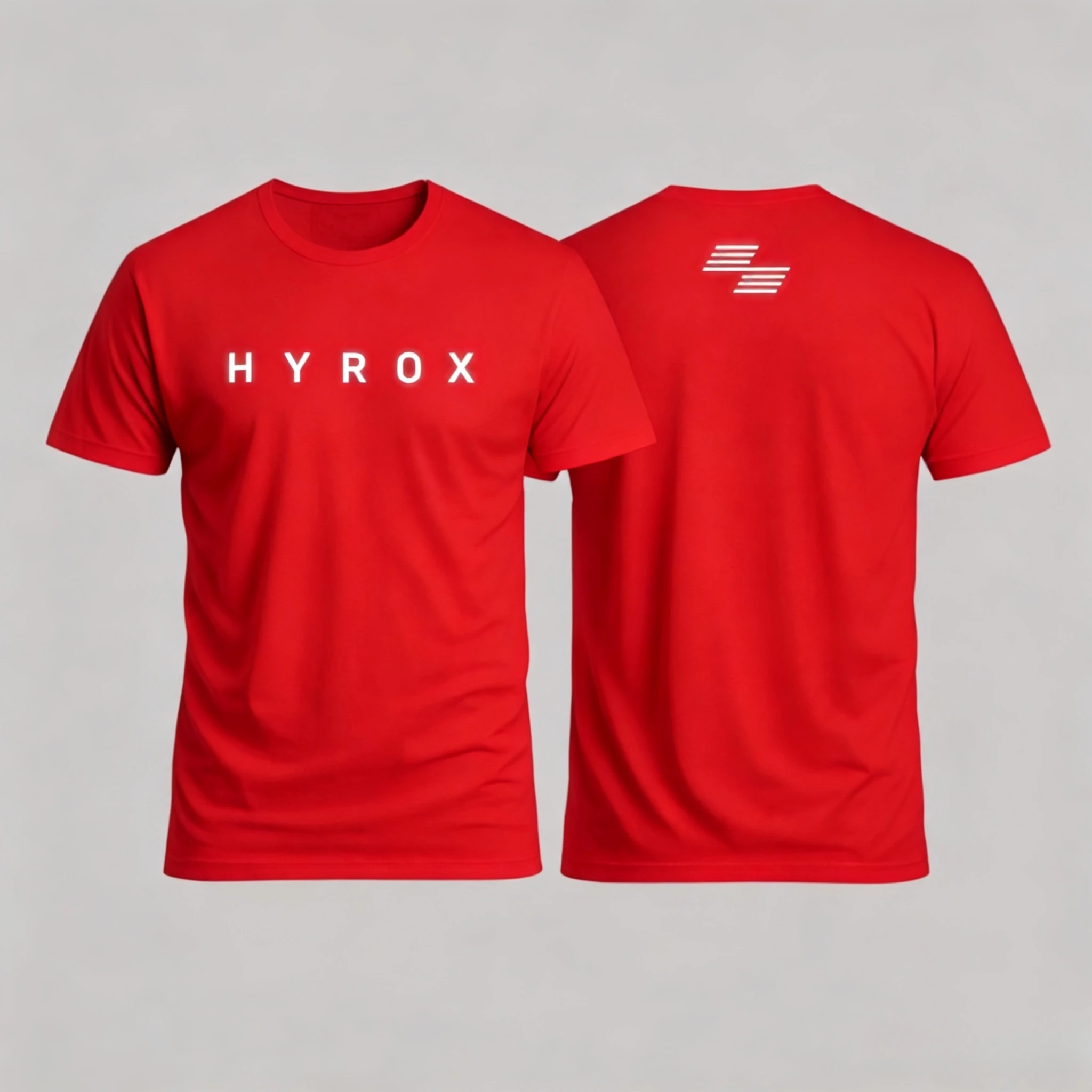 2026 HYROX Sport-Fitness Unisex Baumwoll-T-Shirt, Hochwertiges Lässiges Modisches Funktions-Shirt, Sport-T-Shirt für Männer, Frauen und Kinder – Detail 4