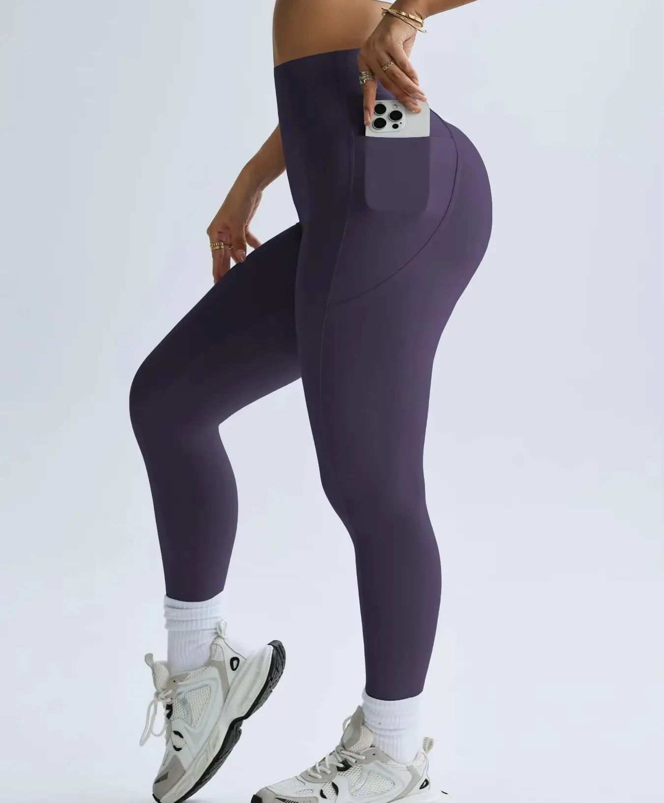 

High Waist Pocket Yoga Leggings for Women Soft Stretchy Butt Lifting Workout Yoga Pants Gym Athletic Running Fitness Leggins