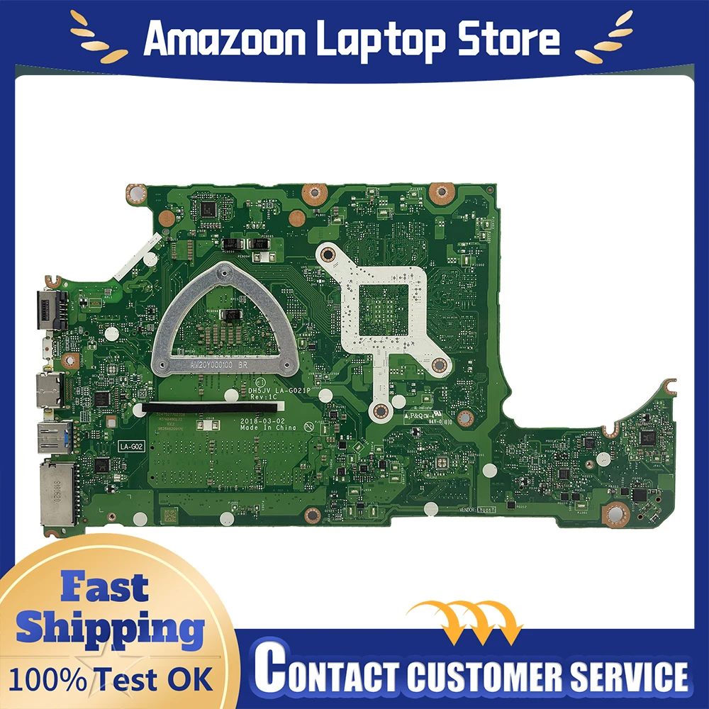 

For Acer Aspire A315-41G AN515-42 Mainboard LA-G021P with R3-2200U R5-2500U CPU RX530-V2G GPU Laptop Motherboard 100% tested