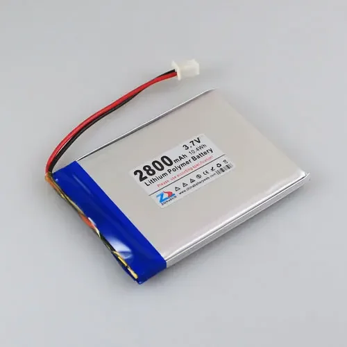 في الشحن 2800 مللي أمبير 625067   كنز شحن الطاقة الاحتياطية لبطارية ليثيوم بوليمر 3.7 فولت 605065   خلية ليثيوم أيون قابلة للشحن