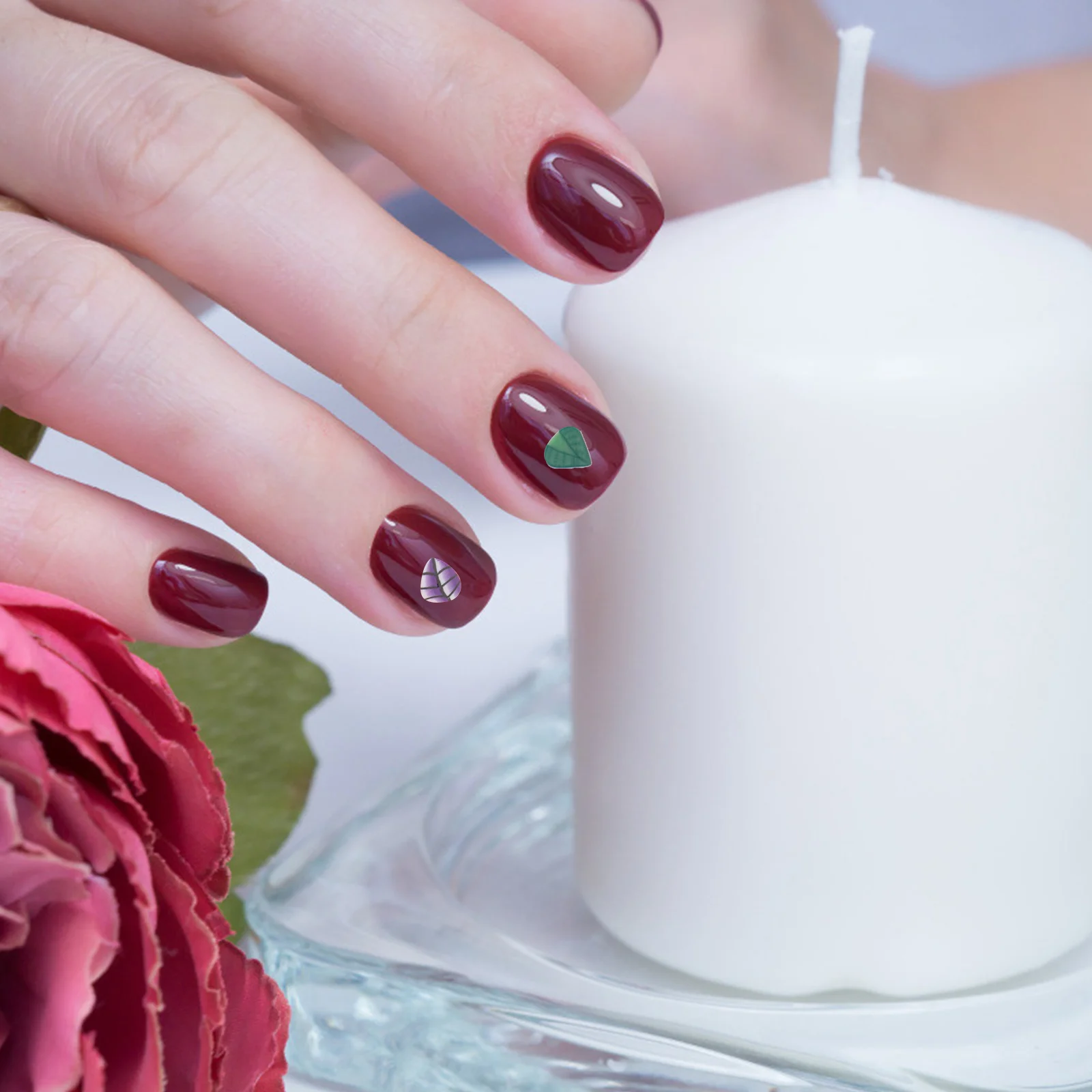 50 pièces argile polymère Nail Art cannes tiges bâtons 5x50mm feuille 3D décoration bricolage ongles autocollants multifonctionnel Art artisanat