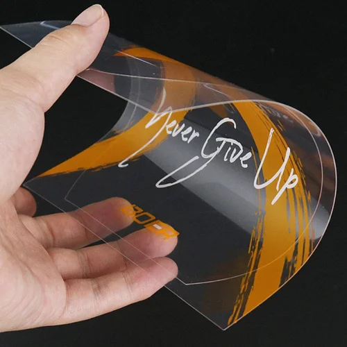 Imagen 2 del producto Película protectora para raqueta de tenis de mesa, cubierta protectora de goma transparente a prueba de polvo, accesorios, 2/4/10 Uds.