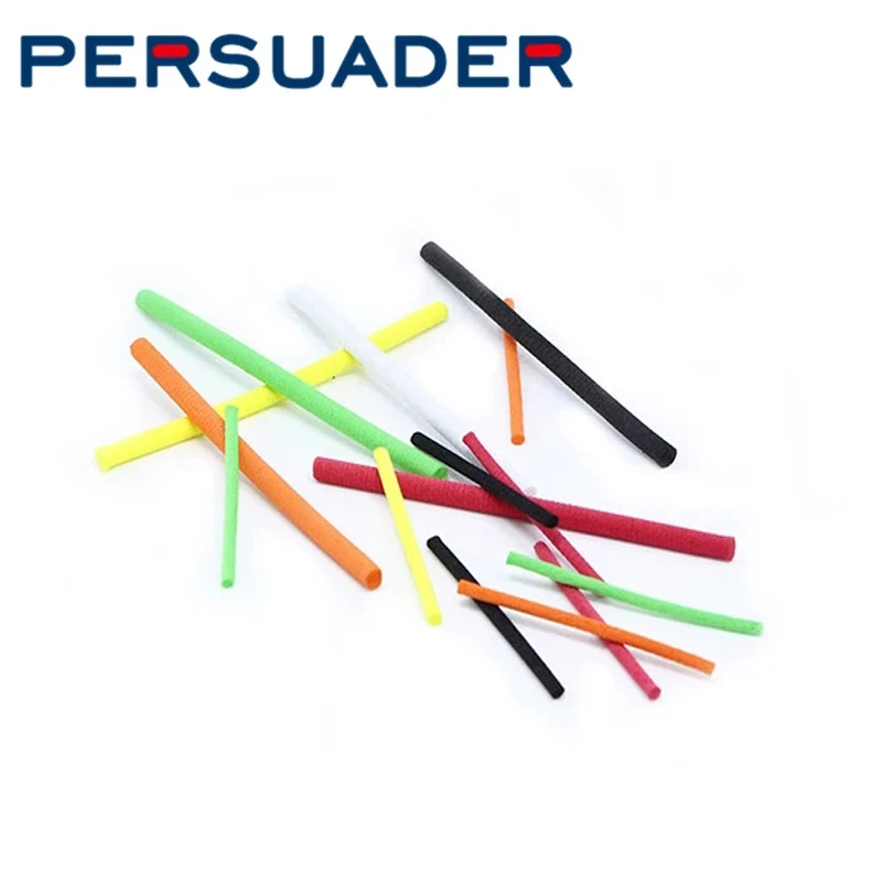 Persuader hot 10 postów pakiet wiązania much 2mm 3mm smukłe cylindry piankowe wyższa wydajność pianka EVA spadochron post materiały wiązania much