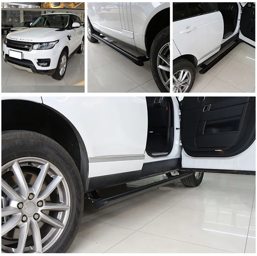 Advanced electric scalable running board side step bar for Land Rover Range Rover Sport 2014-2023,Thicken&widen,ISO9001 quality