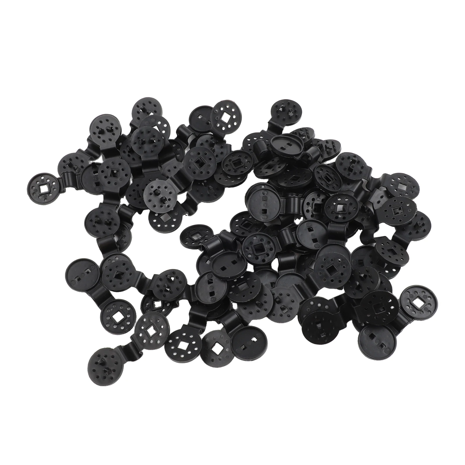 Morsetto fisso Clip in plastica Foro piccolo Rete da giardino Quantità resistente Montaggio Rete Numero di quantità di pezzi Quantità