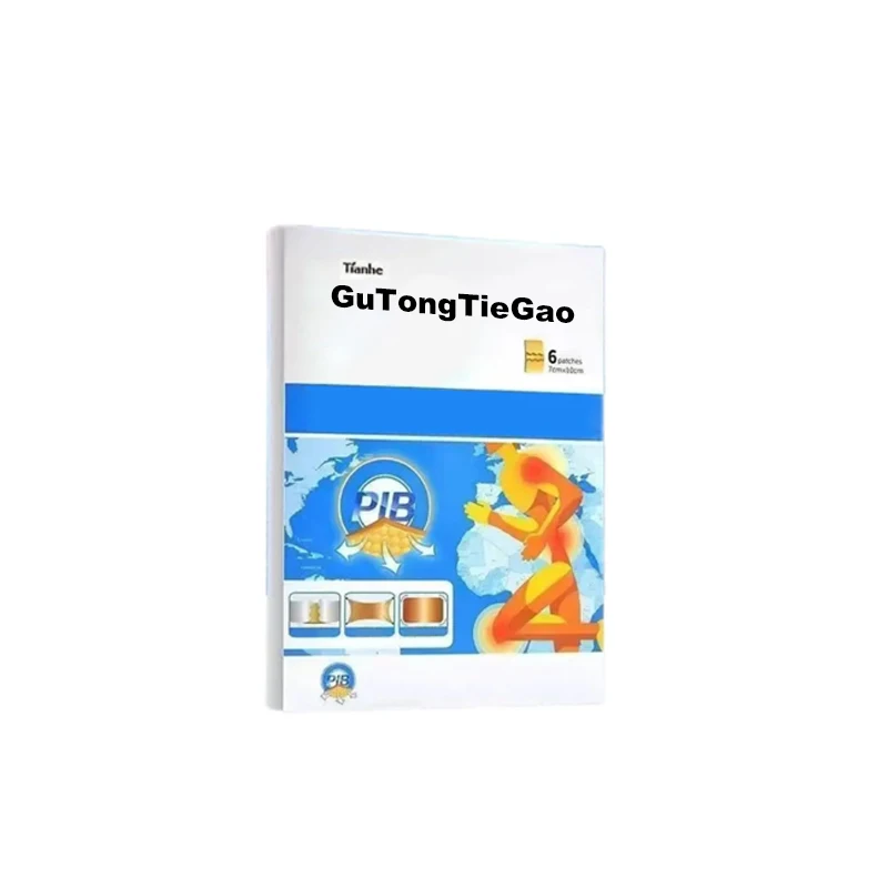 

6pcs/1box Gutong Tiegao Dispel Wind Patch Dampness Relieve Neck Shoulders Back Waist Joint Relief Plaster Comfort Flexible
