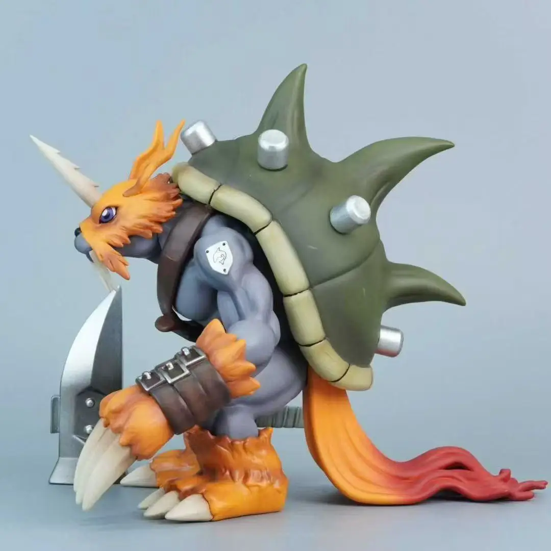 Figura de aventura de Digimon de Anime, figuras de acción de Zudomon, estatua de Pvc de 20cm, adorno de escritorio, juguetes de modelos coleccionables, regalos