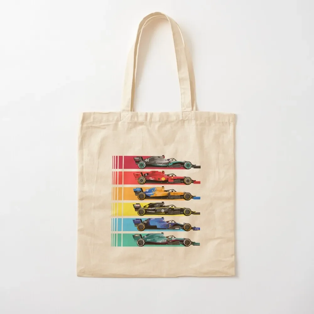 

Formula Racing Cars 2023 Tote Bag large size bags Canvas bag Bag